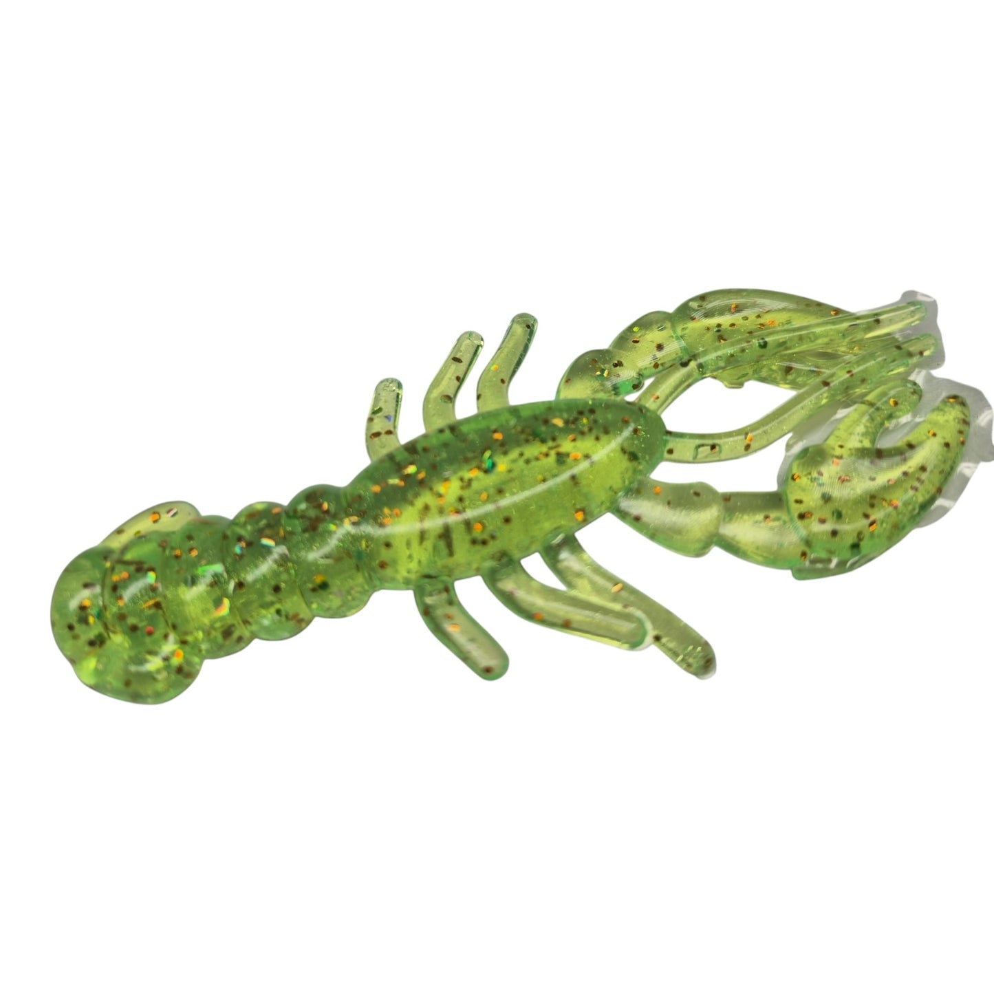 3.4 Inch Crawdaddy Toxic Sludge