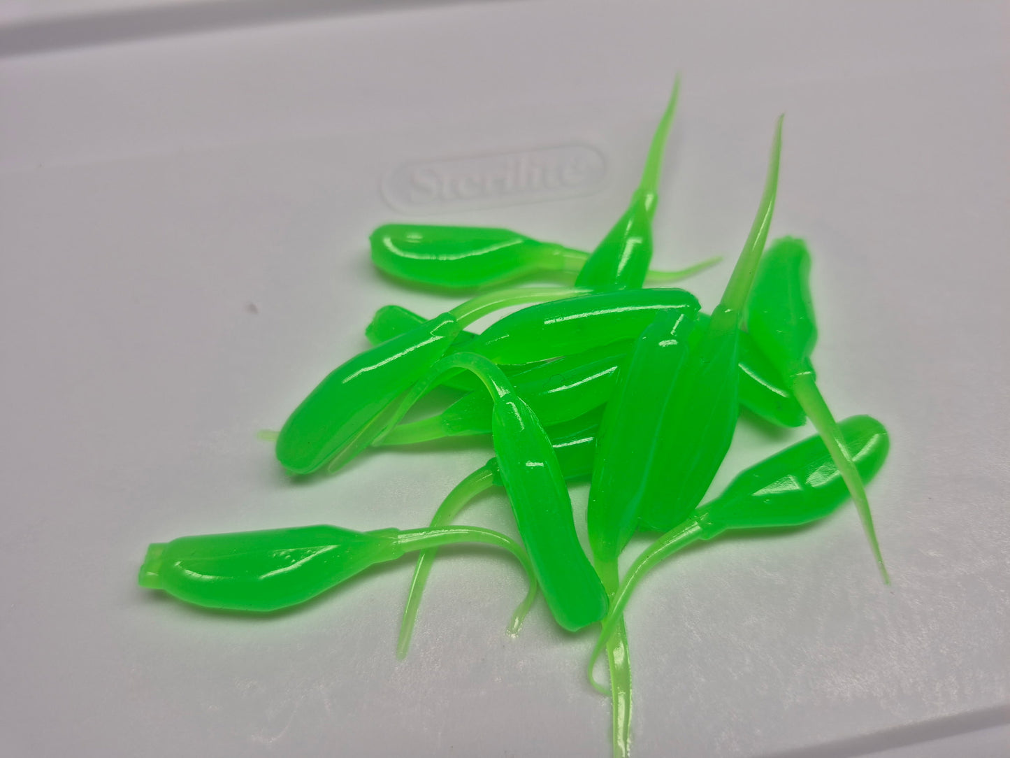 2 inch Lime Green Baby Shad