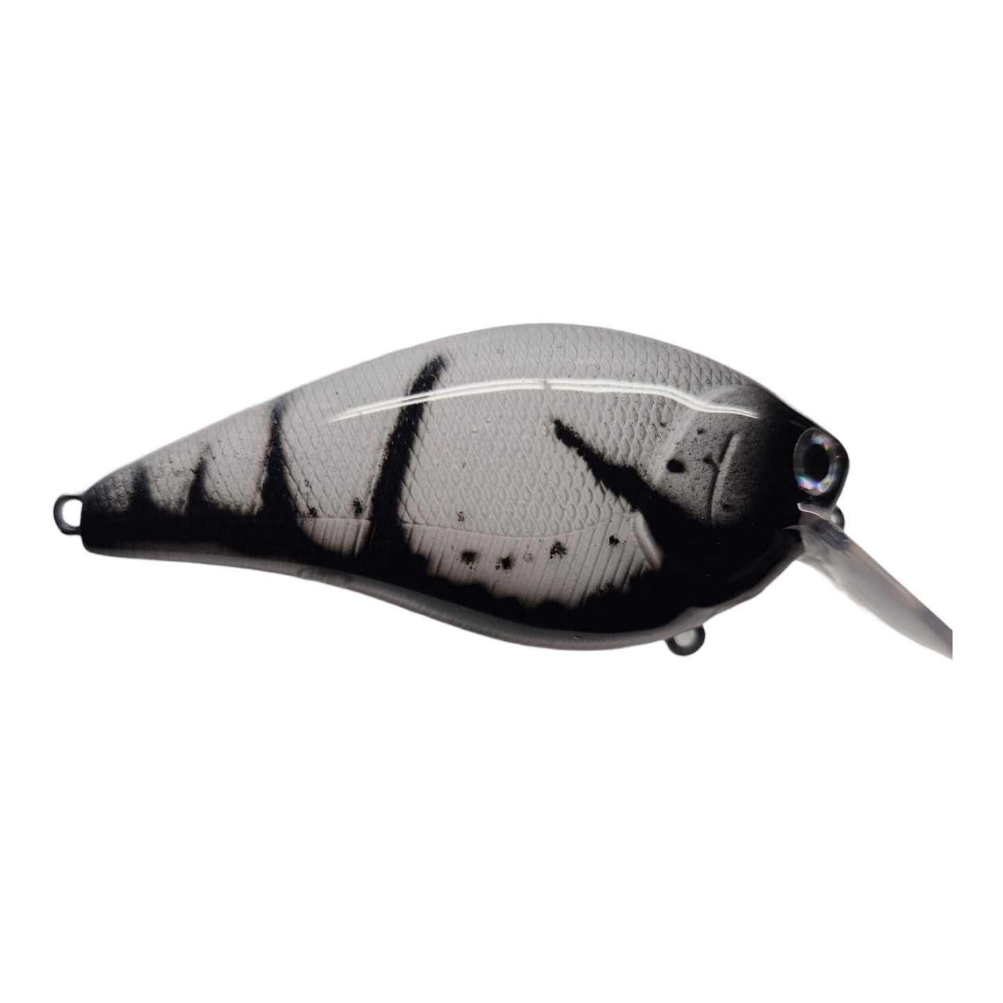 Black Craw on White