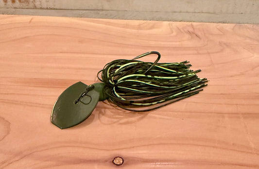 Chatterbait Green & Chartreuse