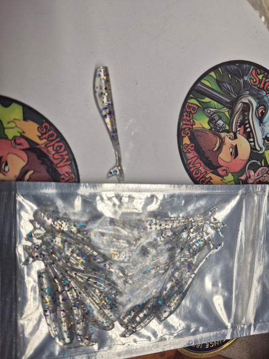 2 Inch Fluke Glitter Bomb
