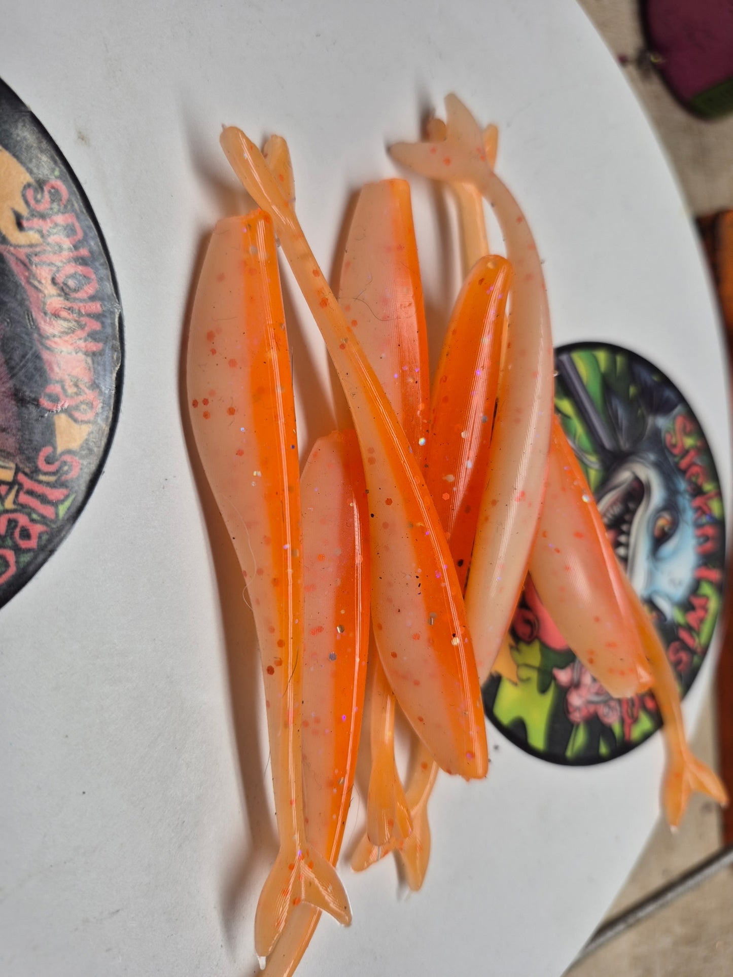 2 Inch Fluke Orange Creamsicles