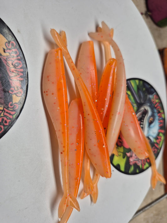 2 Inch Fluke Orange Creamsicles