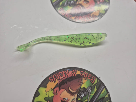 2 Inch Fluke Lime Green