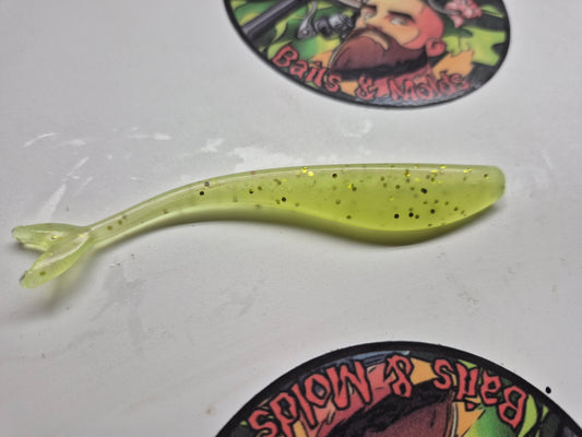 2 Inch Fluke Chartreuse