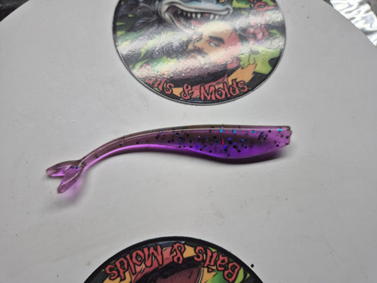 2 Inch Fluke Chameleon Purple