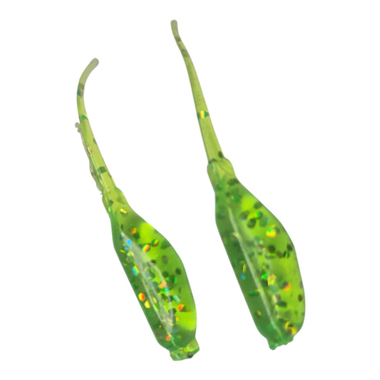 2 inch Toxic Sludge Baby Shad