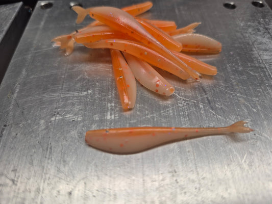 2 Inch Fluke Orange Creamsicle