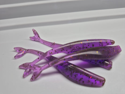3.5 Inch Fluke Barney Purple