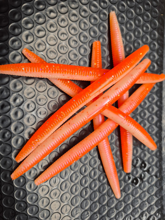 5 inch Senko Orange Creamsicle