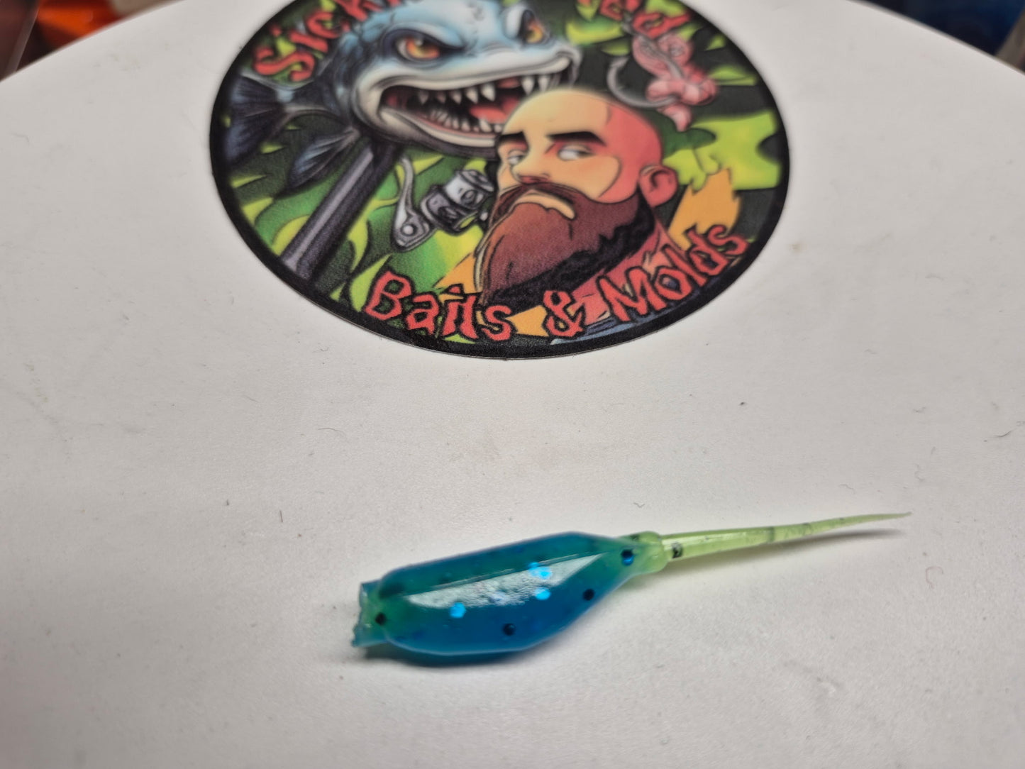 2 Inch Core Shot Baby Shad Blue Lagoon