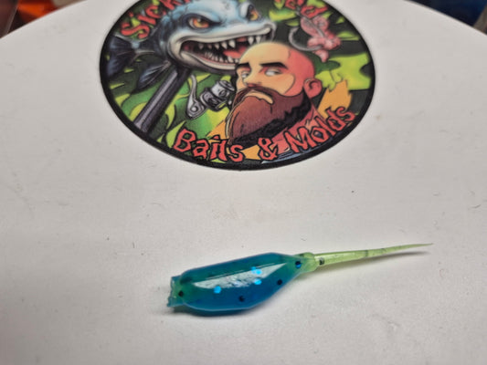 2 Inch Core Shot Baby Shad Blue Lagoon