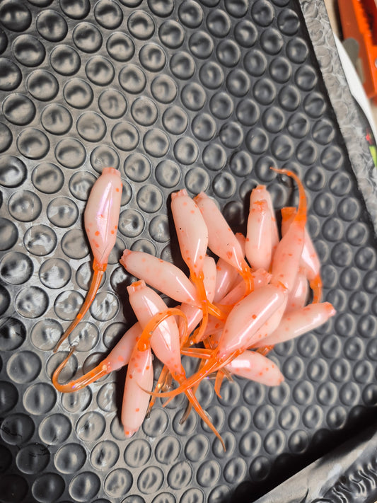 2 Inch Core Shot Baby Shad Orange Creamsicle