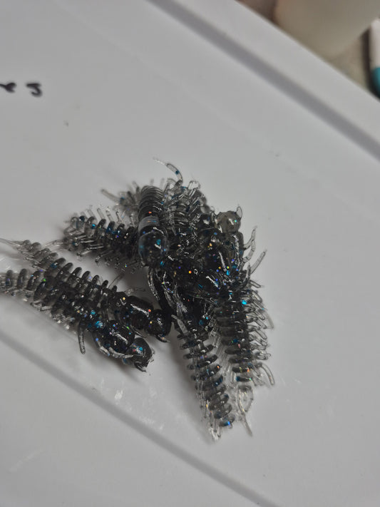 2 inch Helgermite Black with Holographic Flake