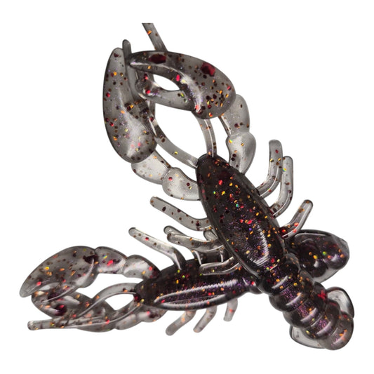 3.4 Inch Crawdaddy Smokey Red